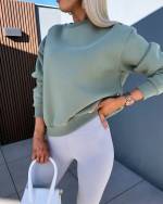 Grey Soft Cotton Sweatshirt