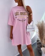 Beige Shirt Dress Los Angeles