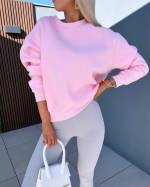 Rožinis Soft Cotton Sweatshirt